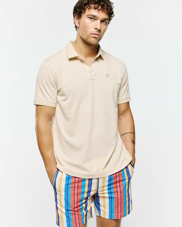 MENS TIERNAN LIGHTWEIGHT PIQUE POLO view 1