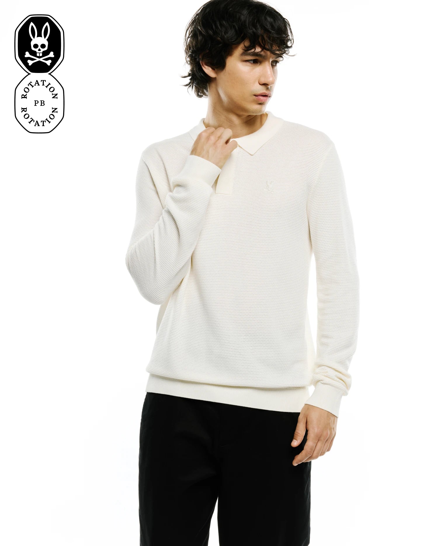 MEN'S LEROY LONG SLEEVE POLO - MT0100321