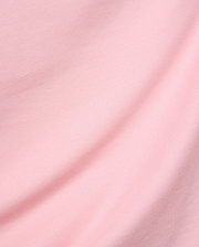 Mens Robin Pique Polo in a vibrant blush pink, showcasing its premium, classic textured pique knit fabric with elegant, soft folds, reflecting Psycho Bunny's refined streetwear aesthetic.