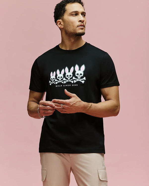 MENS ARCHIVE GRADIANT BUNNY GRAPHIC TEE view 2