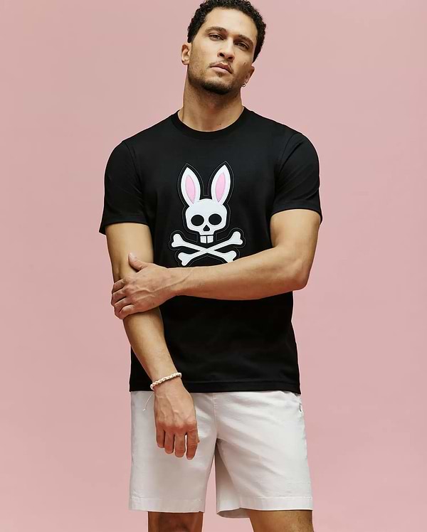 MENS ARCHIVE BUNNY GRAPHIC TEE view 2