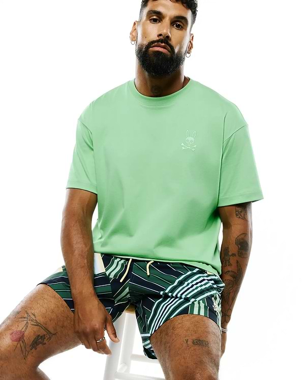 MEN'S OSCAR OVERSIZED PIMA TEE view 2