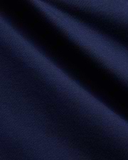 Navy blue Mens Ethan Graphic Tee crafted from soft pique knit fabric, featuring a distinctive graphic print and the signature embroidered Psycho Bunny skull logo. (2)