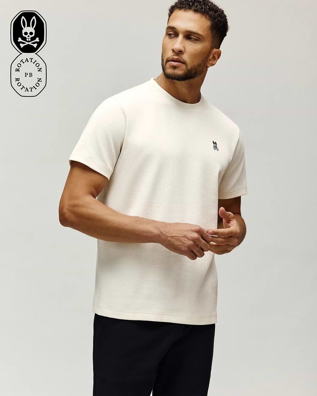 MENS MAXTON WAFFLE TEE view 1