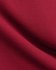Burgundy Mens Maxton Waffle Tee, a premium streetwear staple crafted from soft, breathable waffle knit fabric, showcasing rich texture and the iconic small embroidered Psycho Bunny skull logo on the left chest.