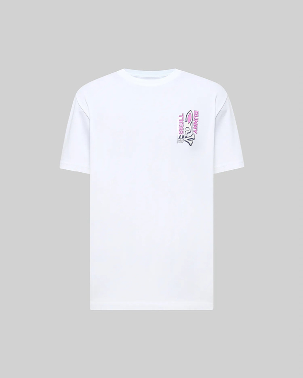 MENS SKULL BUNNY GRAPHIC TEE vista 1