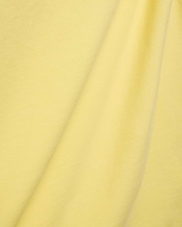 Mens Jaydon Wordmark Graphic Tee in vibrant yellow, crafted from premium soft jersey knit fabric, featuring the iconic Psycho Bunny wordmark graphic typically on the chest for refined streetwear style.