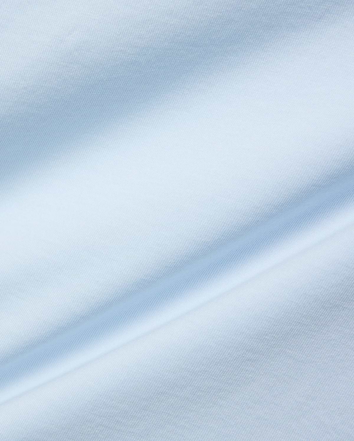 Mens Jaydon Wordmark Graphic Tee, a premium light blue jersey knit fabric with a smooth, soft texture and subtle, flowing folds, reflecting refined streetwear quality.