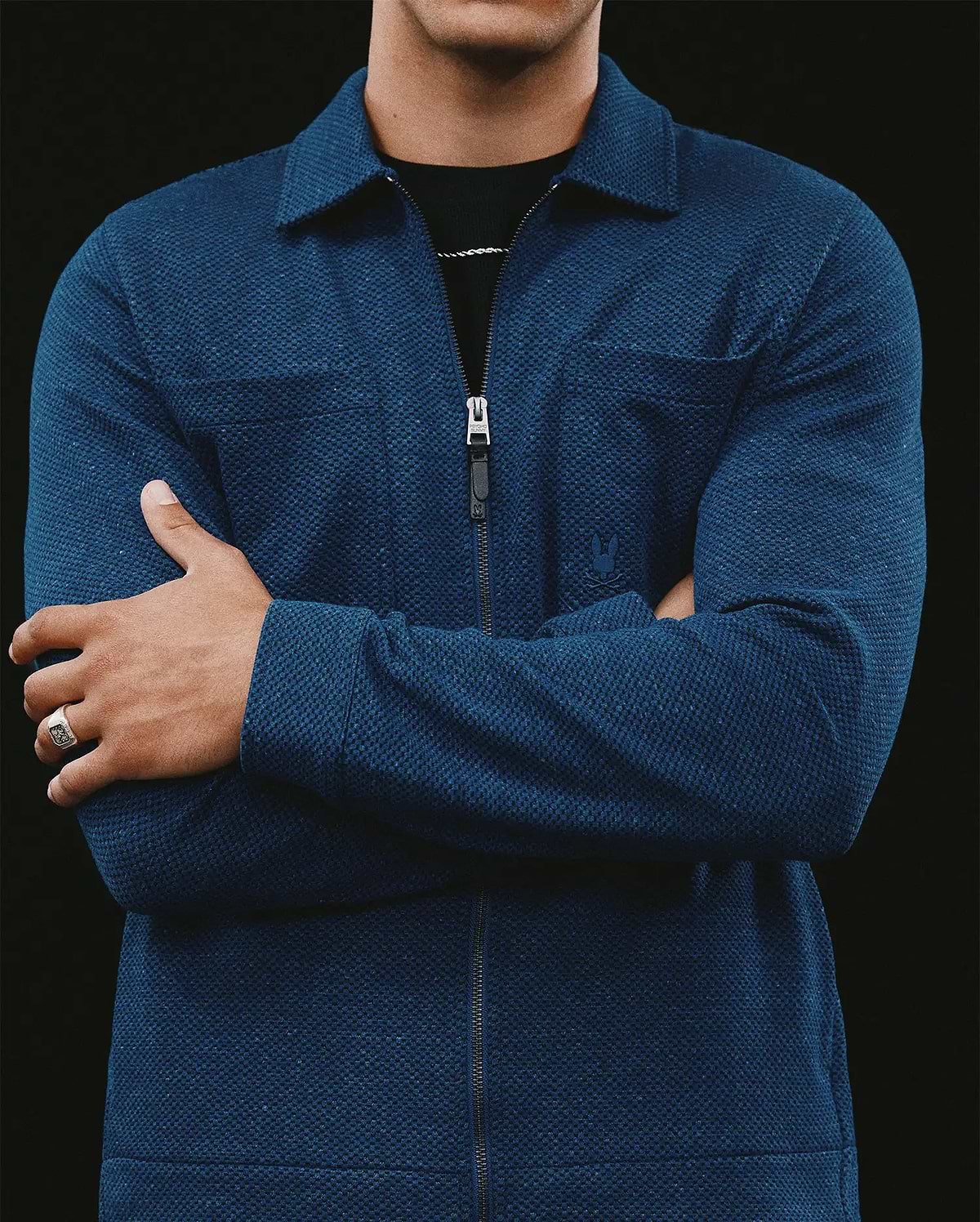 MEN'S MARC TEXTURED OVERSHIRT view 2