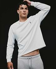 MENS NORMAN LONG SLEEVE OVERSIZED FIT TEE - MT0200374
