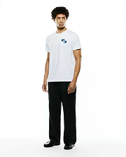 HERREN-KNIGHT-T-SHIRT AUS PIMA-BAUMWOLLE MIT RÜCKEN-GRAFIK – MT0200386