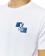 HERREN-KNIGHT-T-SHIRT AUS PIMA-BAUMWOLLE MIT RÜCKEN-GRAFIK – MT0200386
