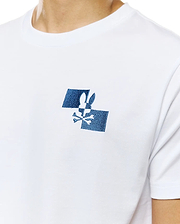 HERREN-KNIGHT-T-SHIRT AUS PIMA-BAUMWOLLE MIT RÜCKEN-GRAFIK – MT0200386