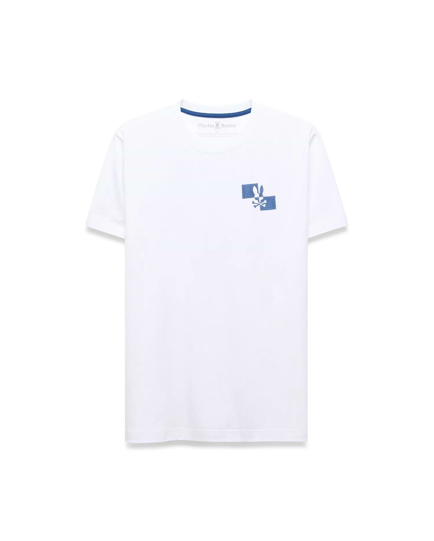HERREN-KNIGHT-T-SHIRT AUS PIMA-BAUMWOLLE MIT RÜCKEN-GRAFIK – MT0200386