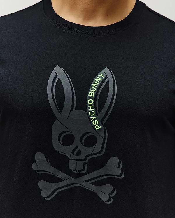 MENS SERGE EMBROIDERED BUNNY GRAPHIC TEE view 2
