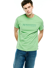 HERREN-T-SHIRT MIT JOJI-WORTMARKEN-GRAFIK – MT0200409 Ansicht 1