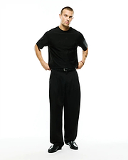 MENS LENNY RELAXED JACQUARD TEE - MT0200441