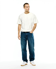 MENS LENNY RELAXED JACQUARD TEE - MT0200441