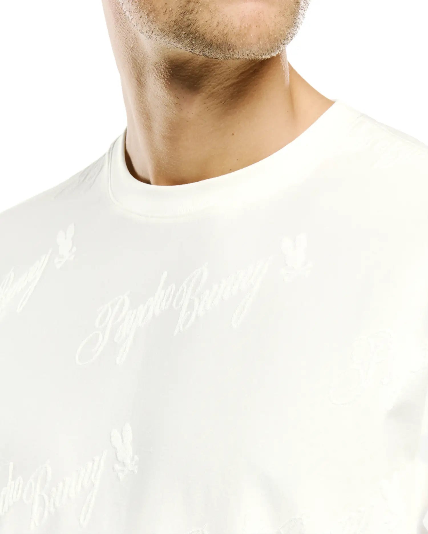 MENS LENNY RELAXED JACQUARD TEE - MT0200441