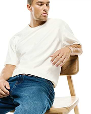MENS LENNY RELAXED JACQUARD TEE - MT0200441
