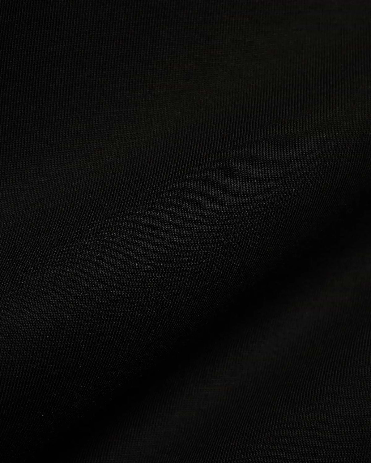 Men's Alfie Back Graphic Tee in rich black, crafted from a luxurious, ultra-soft, finely ribbed jersey knit fabric, ensuring a comfortable classic fit, embodying refined streetwear style. (6)