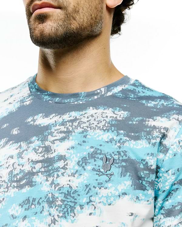 MEN'S ALFIE ALL-OVER JACQUARD TEE view 2