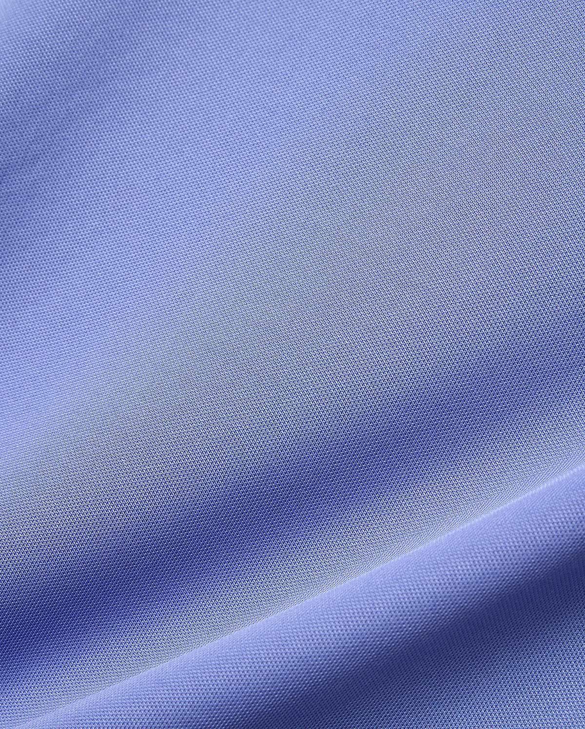 Mens Dash Bunny Sport Tee crafted from a premium, light lavender, finely textured pique knit performance fabric, highlighting its subtle weave, soft feel, and elegant drape. (6)