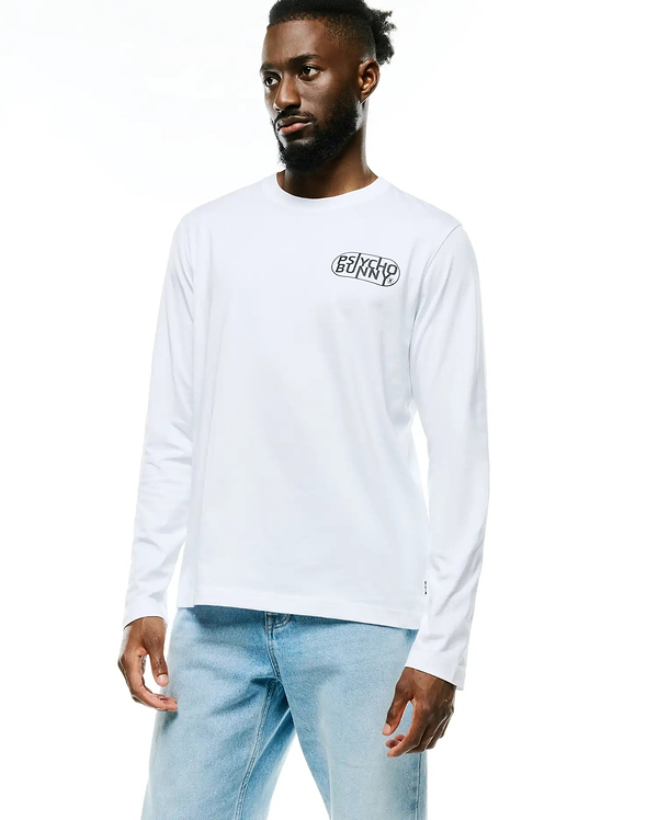 MENS DARIEL LONG SLEEVE GRAPHIC TEE view 2