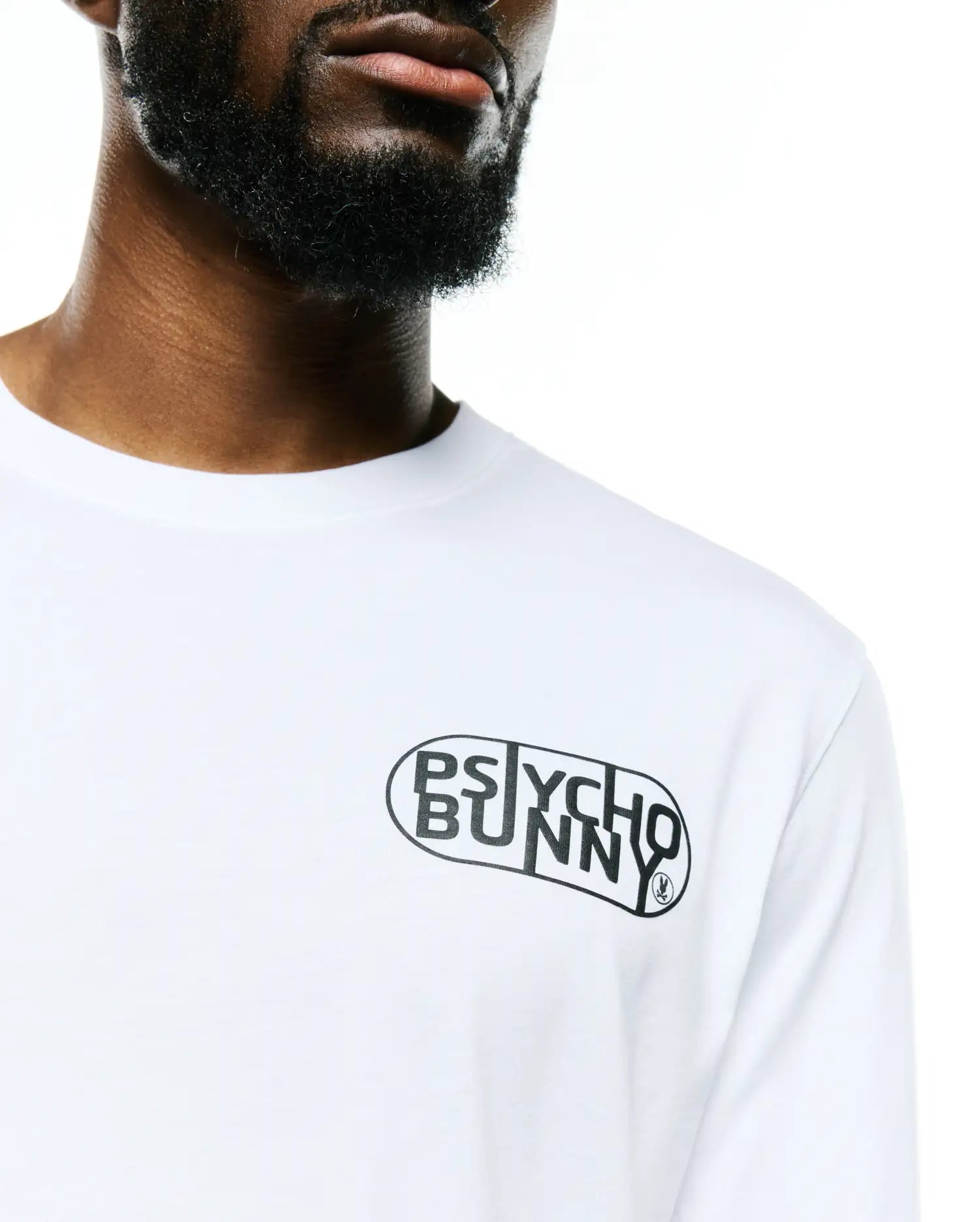 MENS DARIEL LONG SLEEVE GRAPHIC TEE view 3