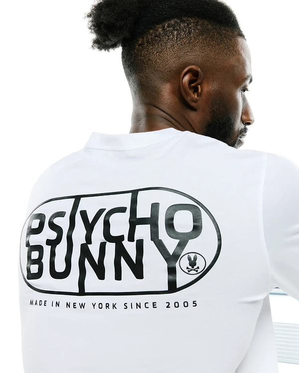 MENS DARIEL LONG SLEEVE GRAPHIC TEE view 1