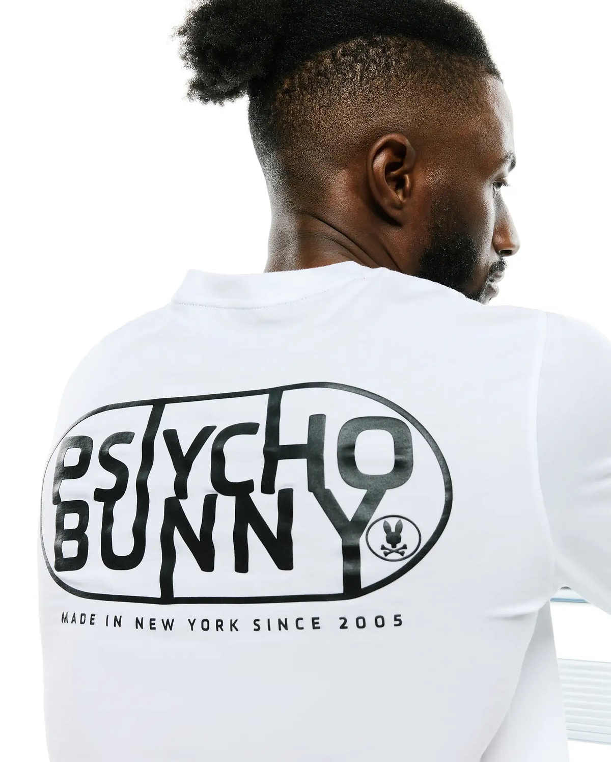 MENS DARIEL LONG SLEEVE GRAPHIC TEE view 1