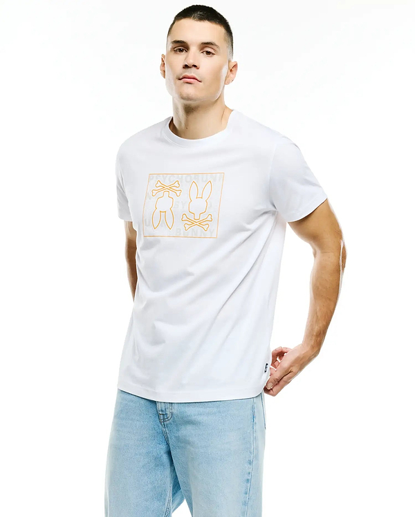 MENS GOLD COAST PIMA COTTON GRAPHIC TEE view 2