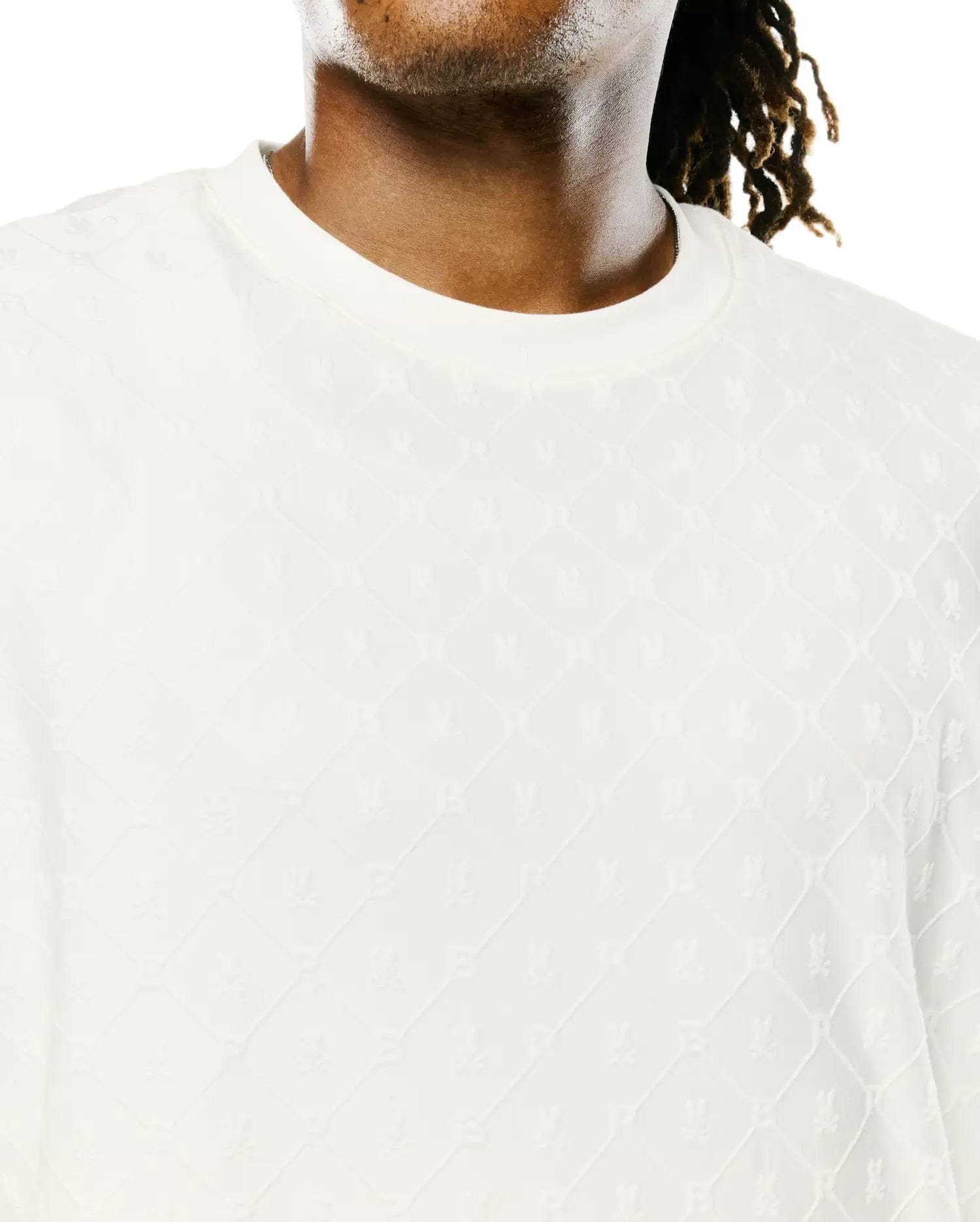 MENS GARRY JACQUARD OVERSIZED-FIT TEE - MT0200633