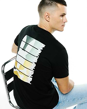 MENS CYPRIAN BACK GRAPHIC TEE - MT0200671