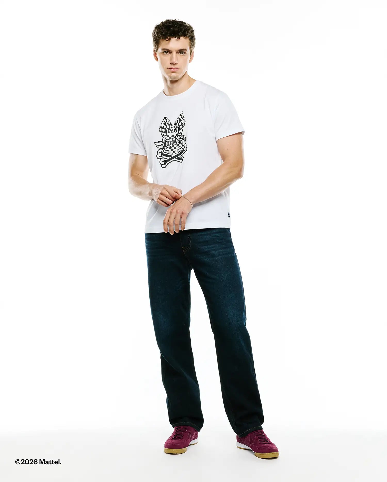HOT WHEELS MEN'S GRAPHIC TEE - MT0200673