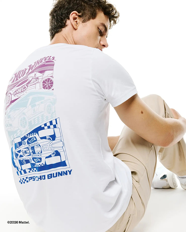 HOT WHEELS MEN'S BACK GRAPHIC TEE view 1