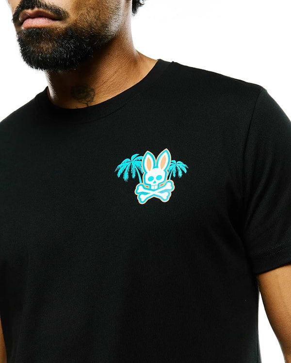 MENS MIAMI BACK GRAPHIC TEE view 2