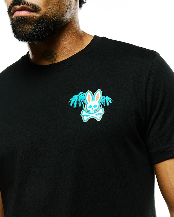 MENS MIAMI BACK GRAPHIC TEE view 2