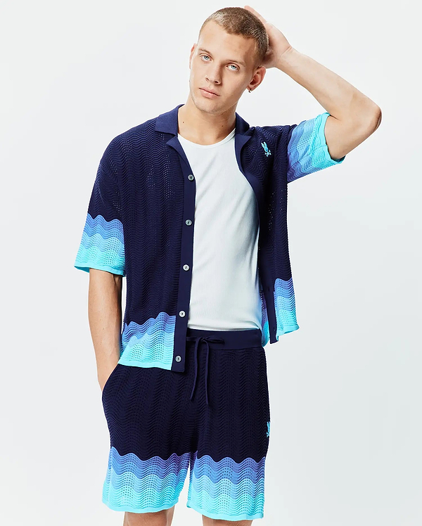 MENS HOLDEN OVERSIZED KNIT SHIRT view 1