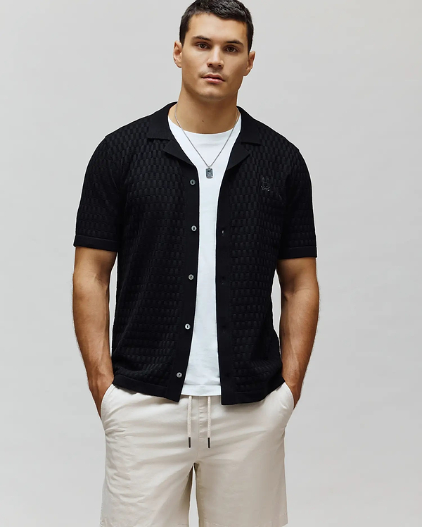 MENS XANDROS KNIT SHIRT view 2