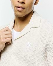 MENS ELI CROCHET SHIRT - MT0300147