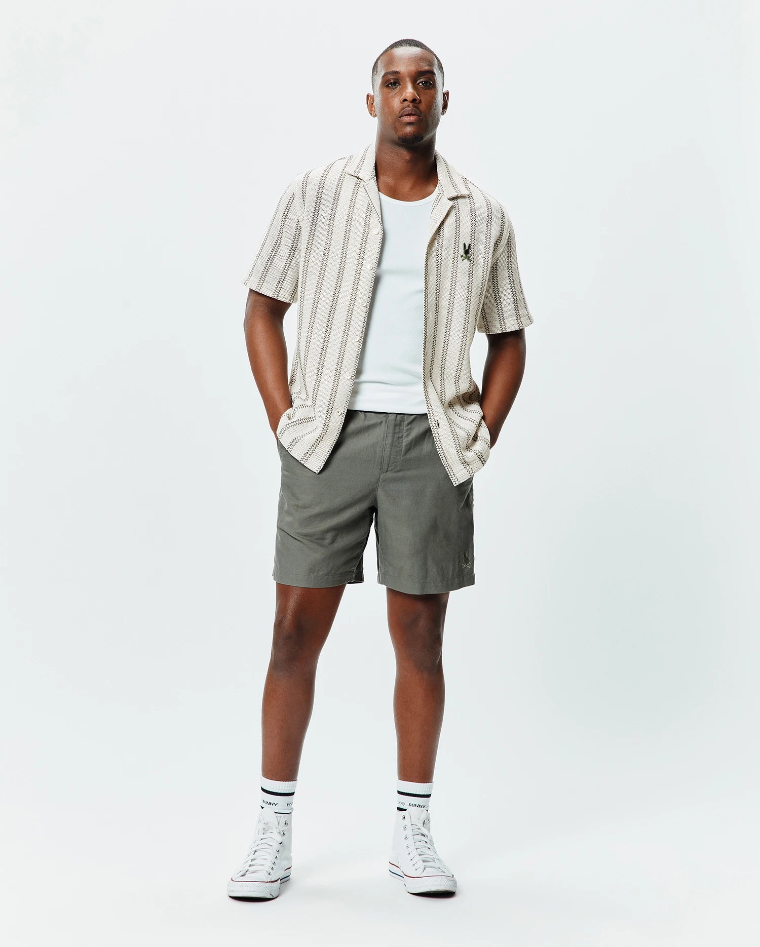 MENS TATUM CROCHET SHIRT view 4