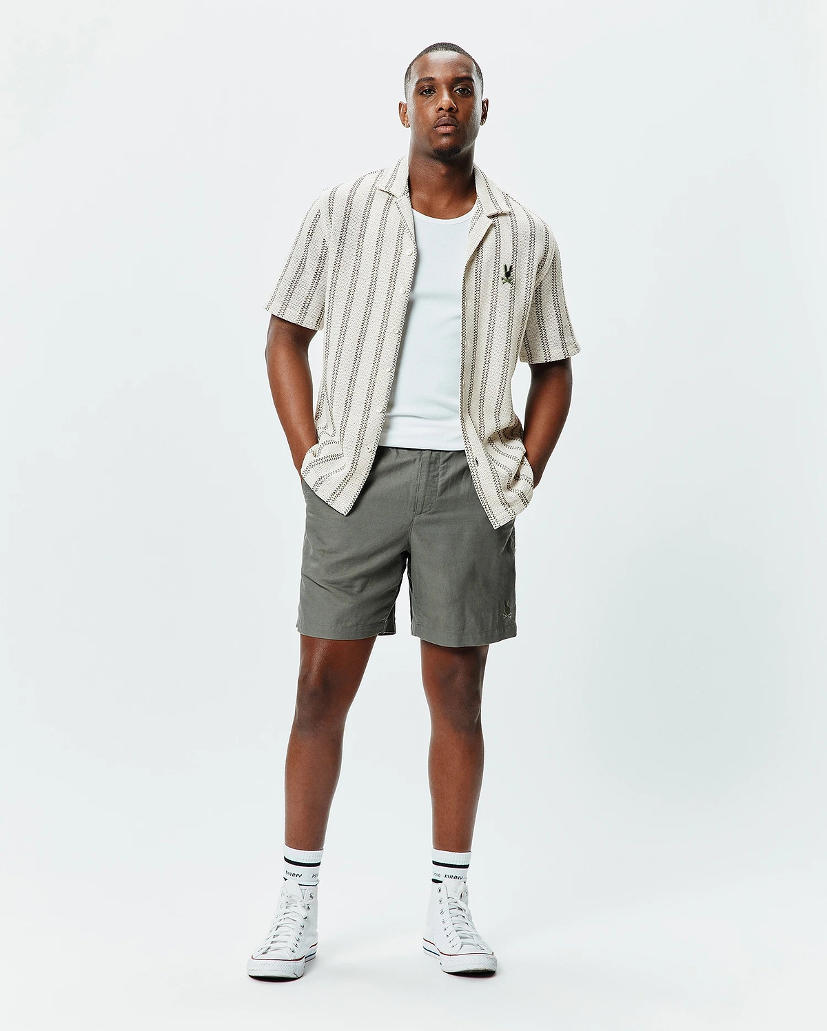 MENS TATUM CROCHET SHIRT view 4