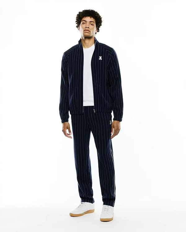 MEN'S HARLAND PINSTRIPE TRACK JACKET view 2