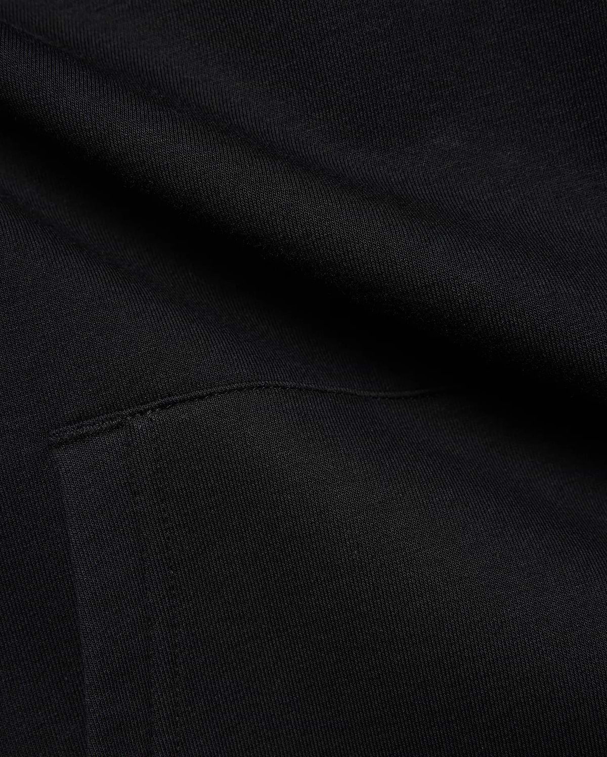 Black MENS ISAAC PRINT HOODIE, crafted from premium, soft French terry fabric with visible seam detail, featuring a subtle print and signature Psycho Bunny branding.