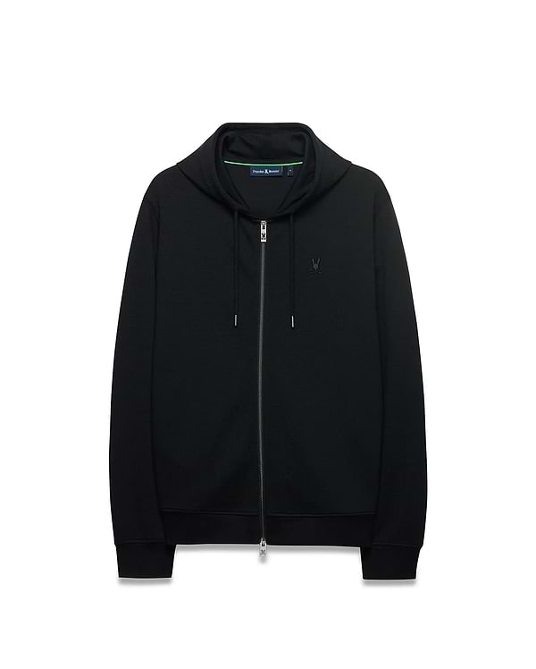 MENS MARC TEXTURED FULL ZIP HOODIE view 2