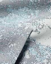 Men's Alfie All-Over Print Hoodie, a premium soft knit fabric featuring an intricate, abstract pixelated pattern in white, light blue, and dark grey, reflecting bold, refined streetwear. (6)