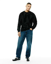 MEN'S ANGUS OVERSIZED CREWNECK view 4