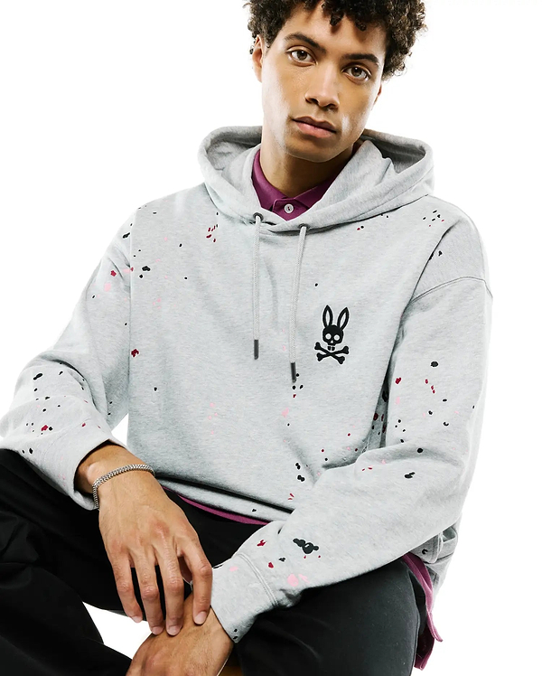 MEN'S MALCOM SPLATTER HOODIE view 2