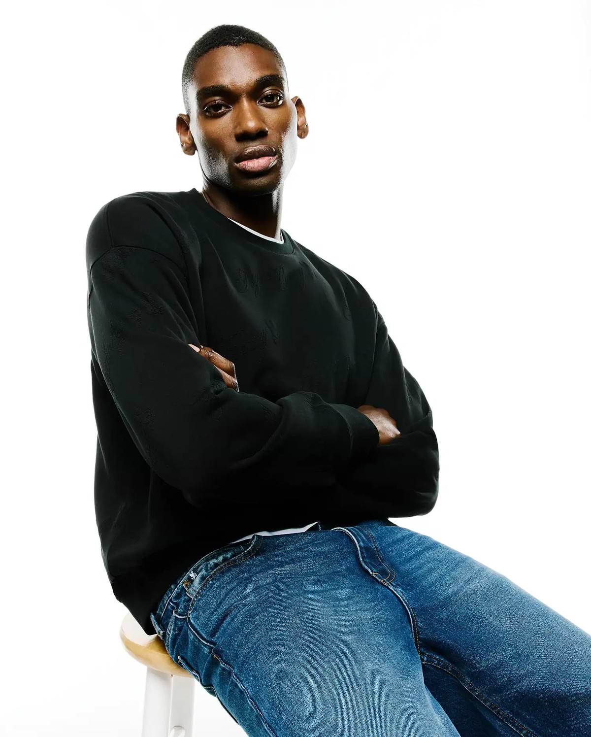 MEN'S CEDRICK JACQUARD SWEATSHIRT view 3